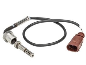 Capteur de température des gaz d'échappement. Porsche 958 Cayenne Diesel / 95B Macan Diesel / 970 Panamera Diesel - 95860668870 - 6PT 358 181-301